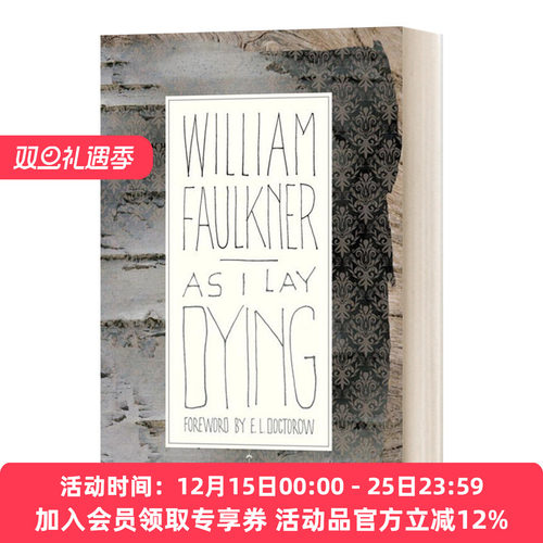 英文原版 As I Lay Dying 当我弥留之际 精装 威廉 福克纳 文学小说 英文版 进口英语原版书籍