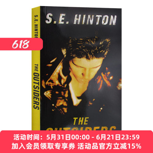 英文原版 The Outsiders 局外人 追逐金色的少年 S. E. Hinton 英文版 进口英语原版书籍