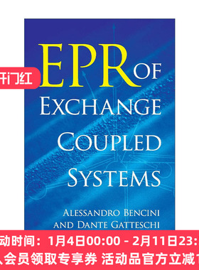 英文原版 EPR of Exchange Coupled Systems 交换耦合系统的电子顺磁共振 化学 Alessandro Bencini 英文版 进口英语原版书籍