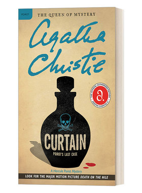 谢幕 英文原版小说 Curtain Poirot's Last Case 波洛的最后一案 威尼斯鬼魅 阿加莎大侦探波洛系列小说 英文版 进口英语原版书籍