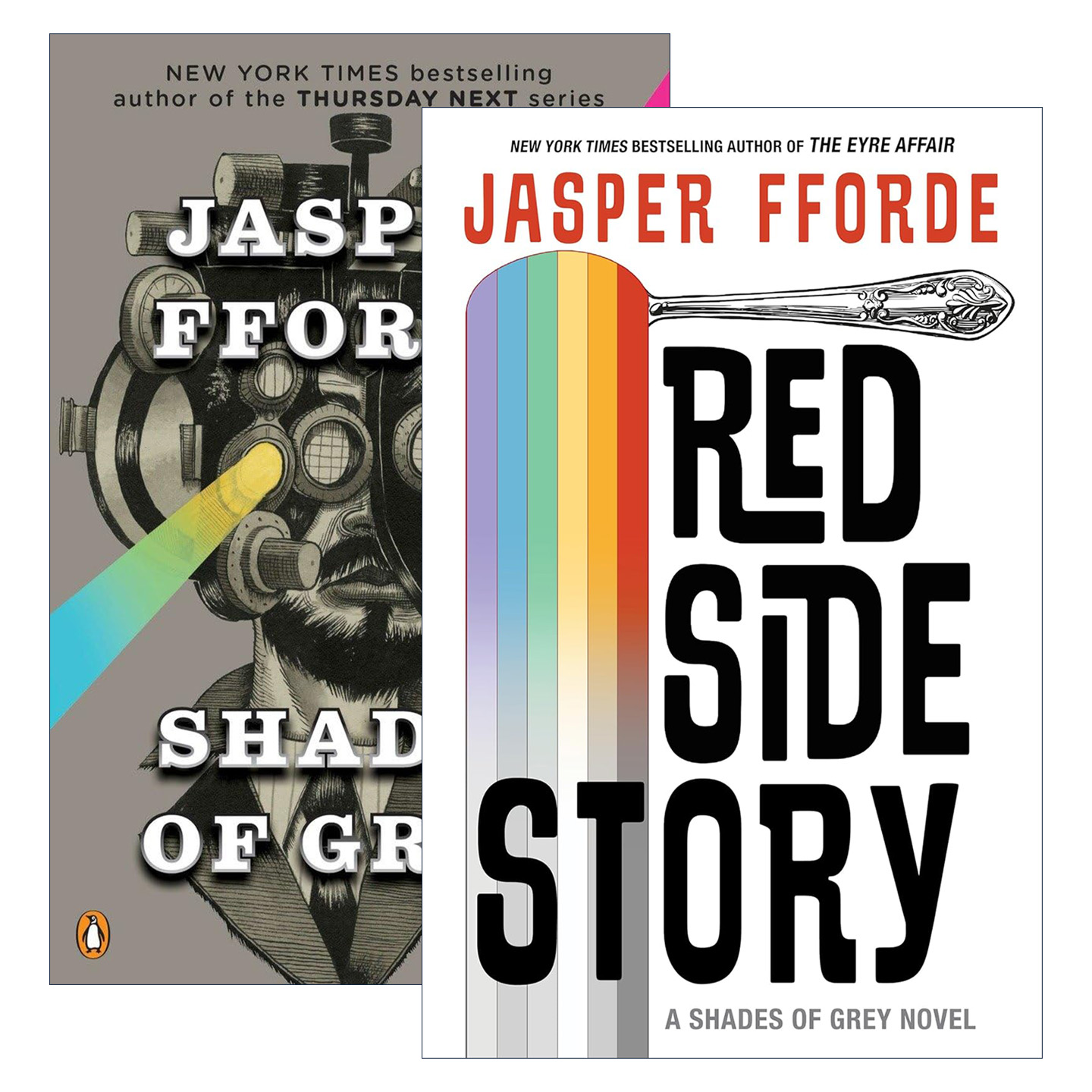 英文原版 Shades of Grey 灰影系列2册 奇幻小说 谋杀简·爱作者贾斯泼·福德 英文版 进口英语原版书籍