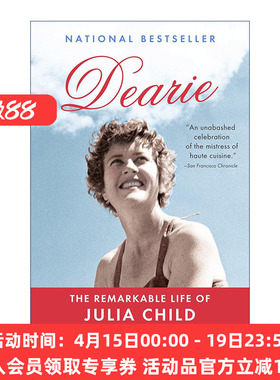 英文原版 Dearie 茱莉亚的好时光 法国料理大厨Julia Child传记 Bob Spitz 英文版 进口英语原版书籍