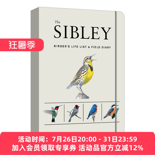 英文原版 The Sibley Birder's Life List and Field Diary 西布利观鸟者的生活清单和野外记录 英文版 进口英语原版书籍