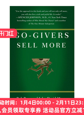 给予者卖得更多 英文原版 Go-Givers Sell More 销售技巧指南 精装 Bob Burg 英文版 进口英语原版书籍