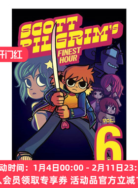 英文原版 Scott Pilgrim Vol.6 Scott Pilgrim's Finest Hour 歪小子斯科特卷六 布莱恩漫画 英文版 进口英语原版书籍