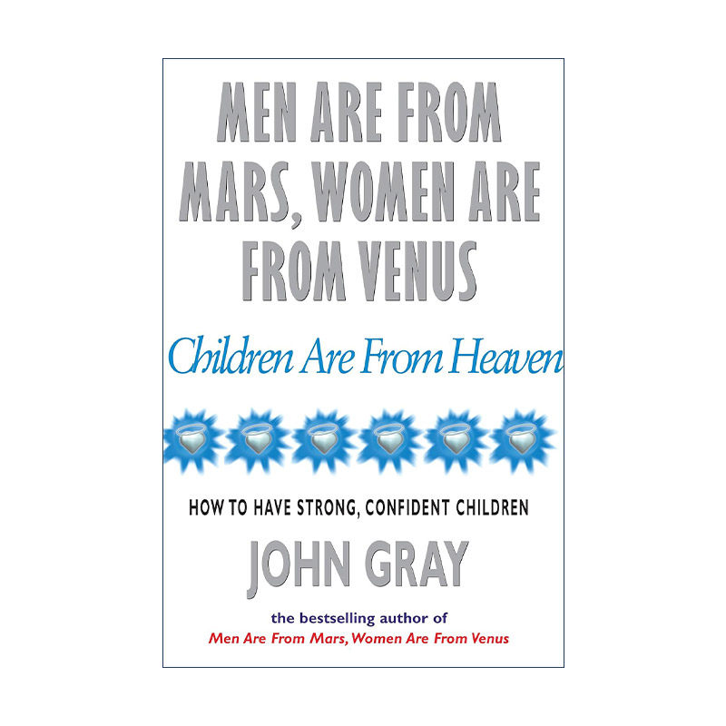 英文原版 Men Are From Mars  Women Are From Venus Children Are From Heaven 男人来自火星 女人来自金星 进口英语原版书籍