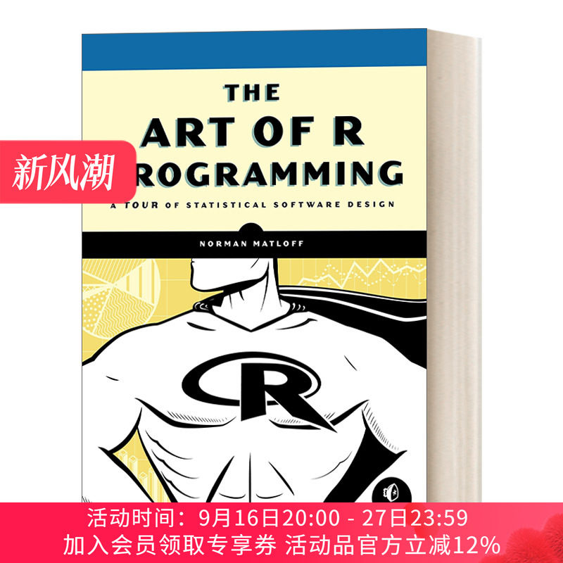 英文原版 The Art of R Programming R语言编程艺术 统计软件设计之旅 计算机 豆瓣推荐 Norman Matloff 英文版 进口英语原版书籍