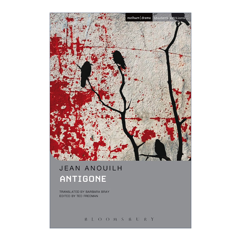 安提戈涅 英文原版 Antigone 让·阿努伊戏剧 附评论及注释 英文版 进口英语原版书籍