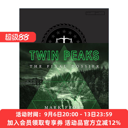 英文原版 Twin Peaks The Final Dossier 双峰 惊悚悬疑推理小说精装 英文版 进口英语原版书籍