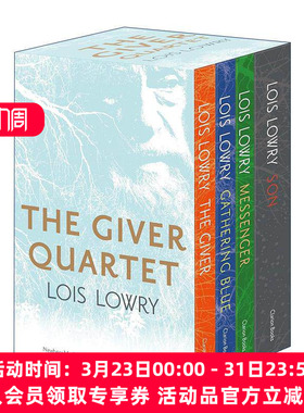 英文原版 The Giver Quartet Boxed Set 记忆传授人 四部曲套装 Lois Lowry 英文版 进口英语原版书籍