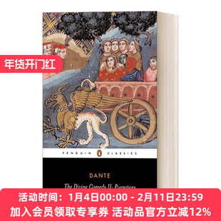英文原版 The Divine Comedy 神曲2炼狱篇 但丁 企鹅黑经典 Penguin Black Classics 英文版 进口英语原版书籍