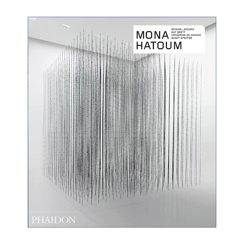 英文原版 Mona Hatoum 巴勒斯坦艺术家莫娜·哈透姆作品集 费顿当代艺术家系列 精装 英文版 进口英语原版书籍