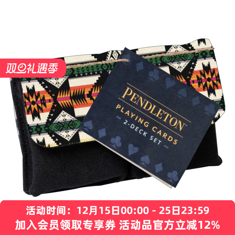 彭德尔顿纸牌 英文原版 Pendleton Playing Cards 旅行露营游戏 桌游 英文版 进口英语原版书籍