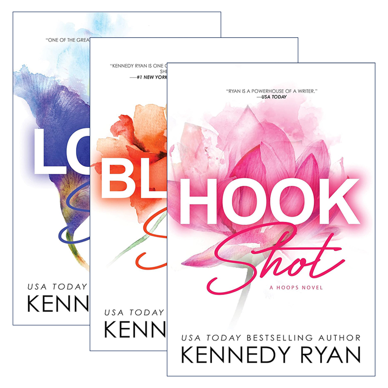 英文原版 Hoops篮圈系列1-3册 NBA浪漫小说 Booktok热门推荐 Kennedy Ryan 英文版 进口英语原版书籍