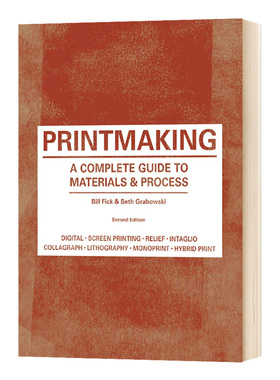 华研原版 版画 材料和程序指南 英文原版 Printmaking Second Edition 英文版 进口原版英语艺术类书籍