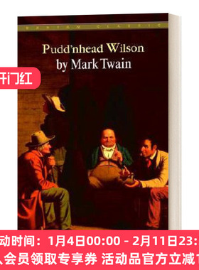 傻瓜威尔逊 英文原版小说 Pudd'nhead Wilson Mark Twain 英文版 进口英语原版书籍