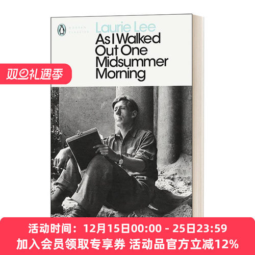 英文原版 As I Walked Out One Midsummer Morning 当我在一个仲夏清晨出走 现代经典 英文版 进口英语原版书籍