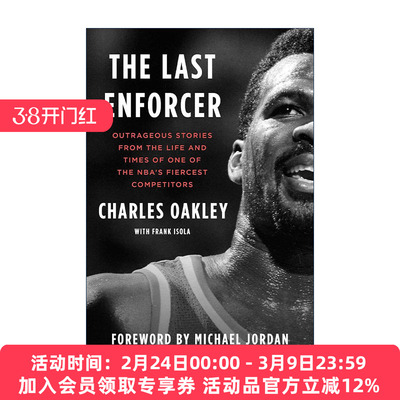 英文原版 The Last Enforcer 查尔斯·奥克利传记 精装 NBA球员 英文版 进口英语原版书籍