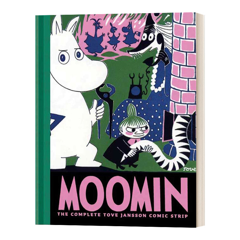 英文原版绘本 Moomin Book Two 姆明 漫画2 The Complete Tove Jansson Comic Strip 精装收藏 英文版 进口英语原版书籍