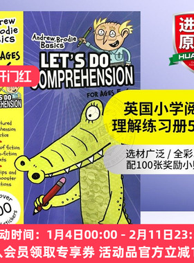正版 英国小学阅读理解练习册5-6岁 英文原版小学教材 Let's Do Comprehension 进口书籍 英文版书