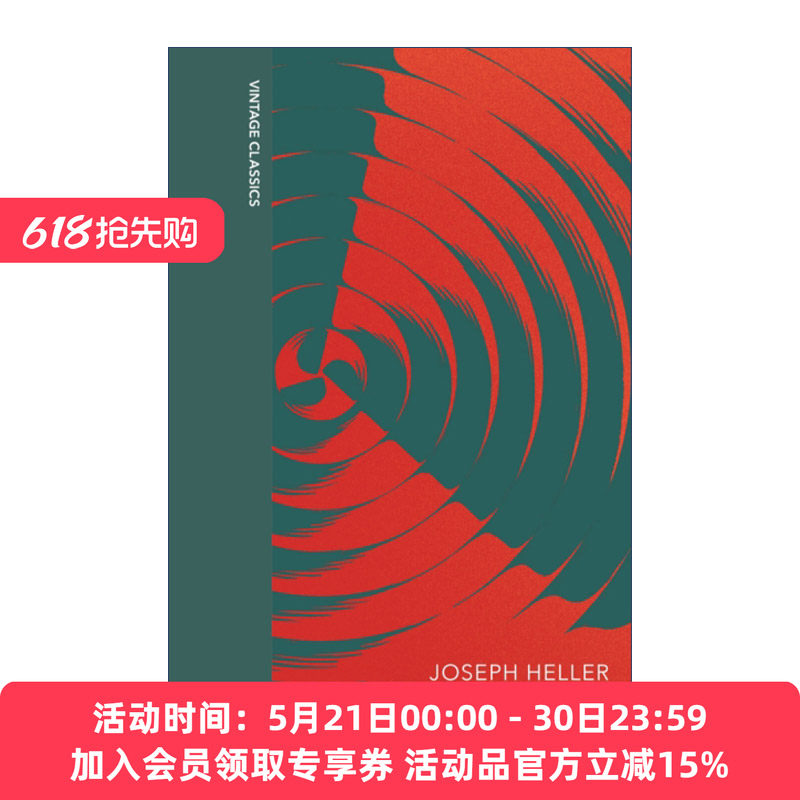 英文原版 Catch-22 第二十二条军规 约瑟夫·海勒 布脊经典系列 Vintage Quarterbound Classics 英文版 进口英语原版书籍