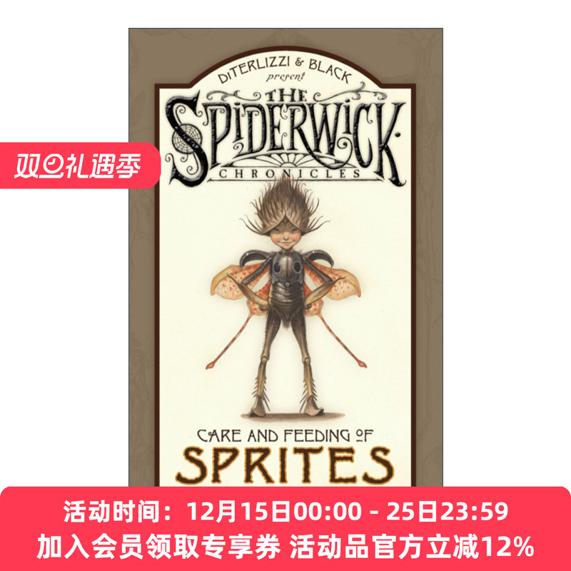 英文原版 Care and Feeding of Sprites 精灵喂养注意事项 奇幻精灵历险记 事件簿 精装 英文版 进口英语原版书籍