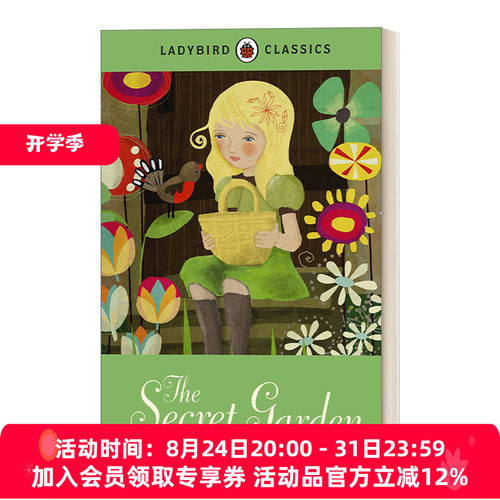 英文原版 Ladybird Classics The Secret Garden 企鹅小瓢虫经典系列 秘密花园 精装 英文版 进口英语原版书籍