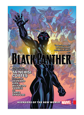 英文原版 Black Panther Vol.2 Avengers Of The New World 黑豹系列2 新世界的复仇者 漫威漫画 13-18卷 精装 进口英语原版书籍