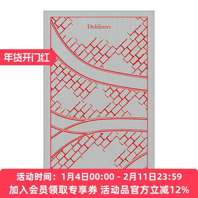 英文原版 Dubliners 都柏林人 詹姆斯·乔伊斯 企鹅经典布面精装 Penguin Clothbound Classics 英文版 进口英语原版书籍