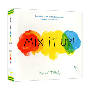 颜色认知绘本 书籍 Mix 进口英语原版 英文版 纸板书 绘本 英文原版