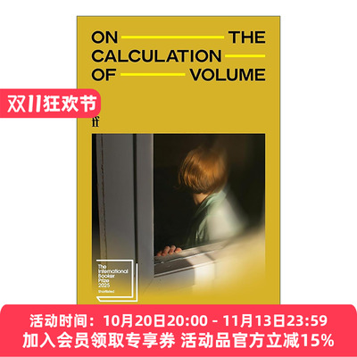 英文原版 On the Calculation of Volume I 时间空间之谜 卷一 北欧理事会文学奖 2025布克国际奖短名单 英文版 进口英语原版书籍