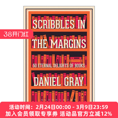 英文原版 Scribbles in the Margins 在边缘涂写 书籍带来的五十种永恒乐趣 精装 英文版 进口英语原版书籍