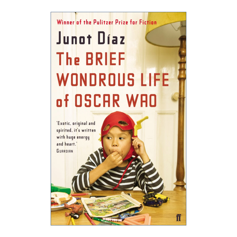 奥斯卡·瓦奥短暂而奇妙的一生 英文原版 The Brief Wondrous Life of Oscar Wao 朱诺·迪亚斯 英文版 进口英语原版书籍