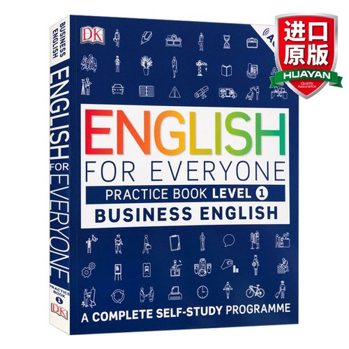 人人学英语 商务英语1 英文原版 English for Everyone Business English Level 1 Practice Book 原版自学练习册小花生网推荐读物