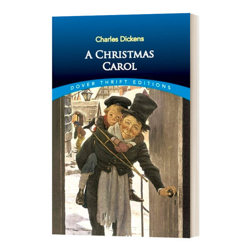 英文原版小说 A Christmas Carol 圣诞颂歌 Dover Thrift Editions 英文版 进口英语原版书籍
