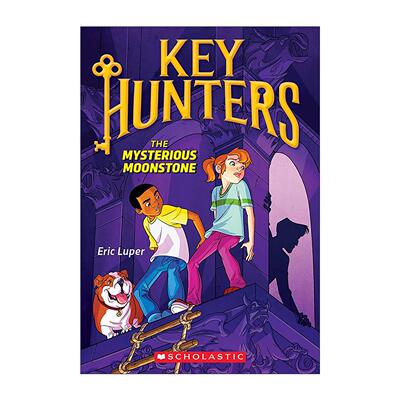 英文原版 The Mysterious Moonstone 神秘月石 钥匙猎人系列 英文版 进口英语原版书籍