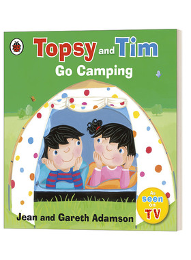 英文原版绘本 Topsy and Tim Go Camping 托普西和蒂姆生活体验 去露营 英文版 进口英语原版书籍