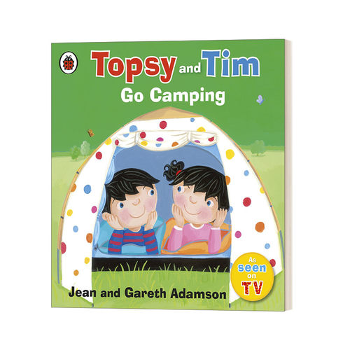 英文原版绘本 Topsy and Tim Go Camping 托普西和蒂姆生活体验 去露营 英文版 进口英语原版书籍
