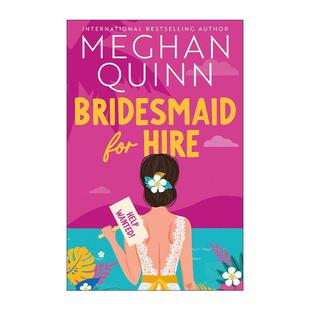 Hire 租借伴娘 北美晋江浪漫爱情小说 英文原版 进口英语原版 for 英文版 书籍 Bridesmaid