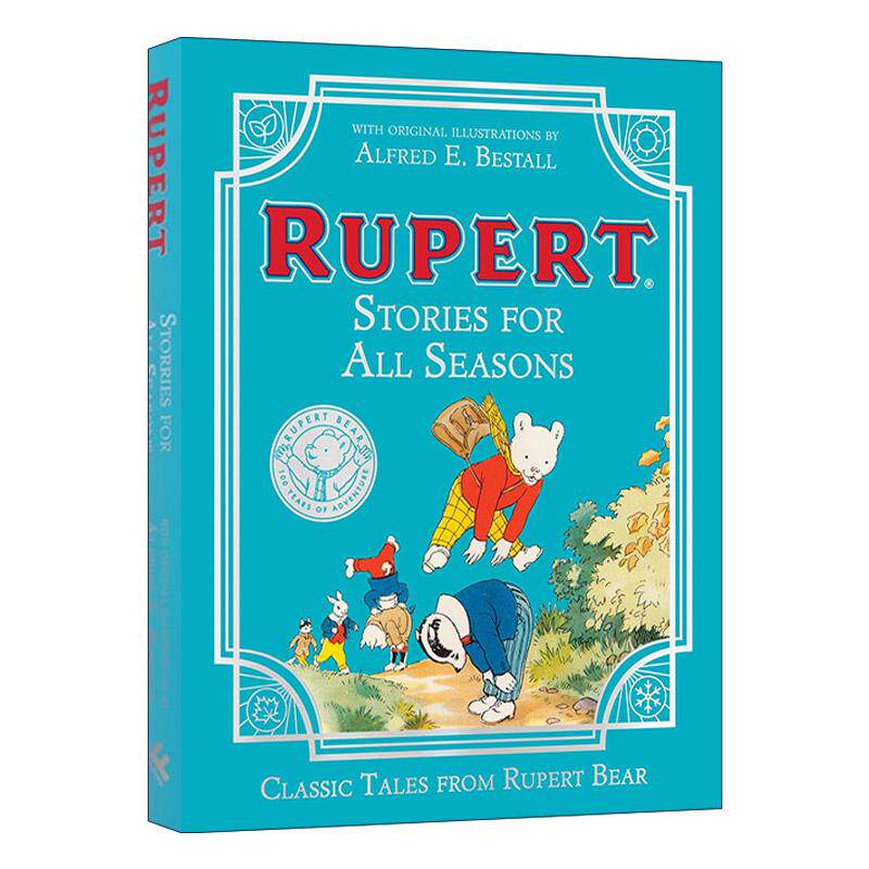 英文原版 Rupert Stories for All Seasons 宝贝熊鲁柏故事集2 100周年精装纪念版 英国儿童动画连续剧 英文版 进口英语原版书籍