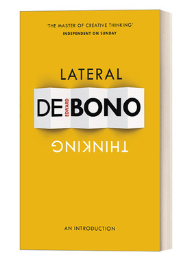 横向思维法 英文原版 Lateral Thinking An Introduction 简介 爱德华·德博诺 英文版 进口英语原版书籍