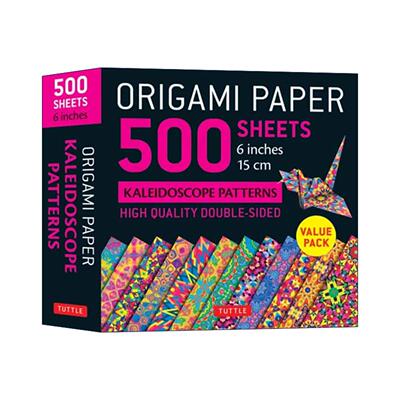 英文原版 Origami Paper 500 sheets Kaleidoscope Patterns 6