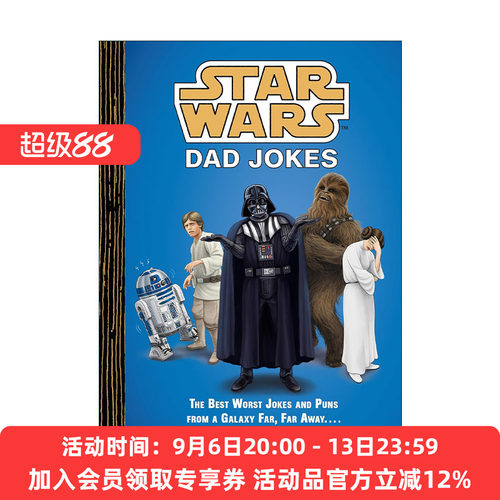 英文原版 Star Wars Dad Jokes 星球大战 冷笑话及双关语 精装 英文版 进口英语原版书籍