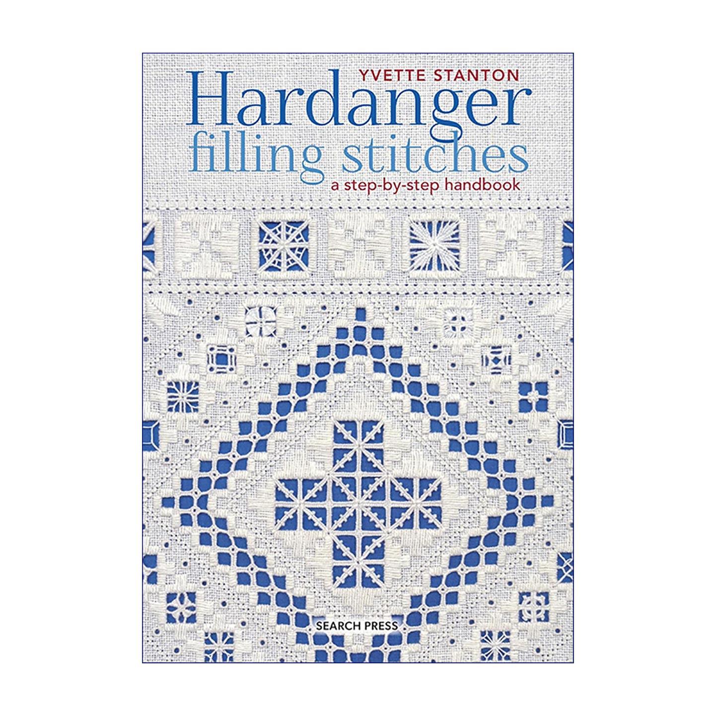 英文原版 Hardanger Filling Stitches: A Step-by-Step Handbook 哈当格刺绣填充针法完全指南 分步图解手册 进口英语原版书籍