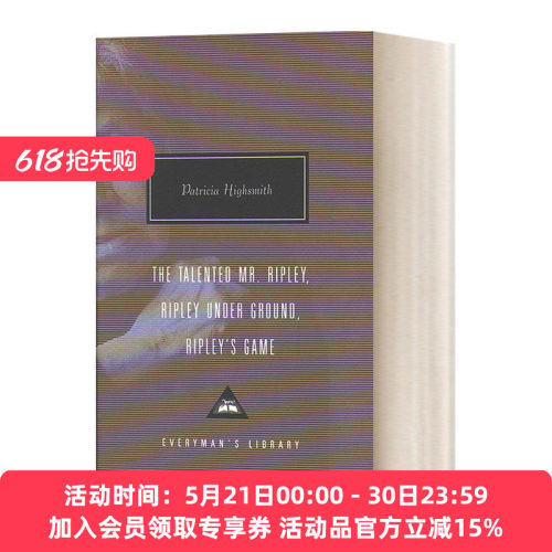 英文原版小说 The Talented Mr Ripley Omnibus 天才雷普利全集 帕特里夏·海史密斯 Everyman精装版 英文版 进口英语原版书籍