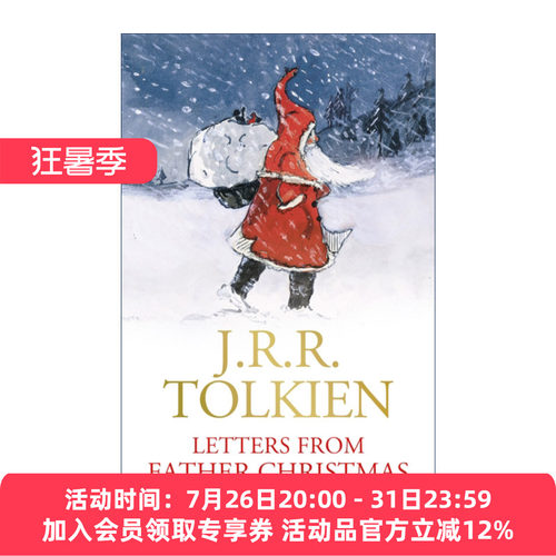 英文原版 Letters From Father Christmas 圣诞老人的来信 精装 托尔金 英文版 进口英语原版书籍