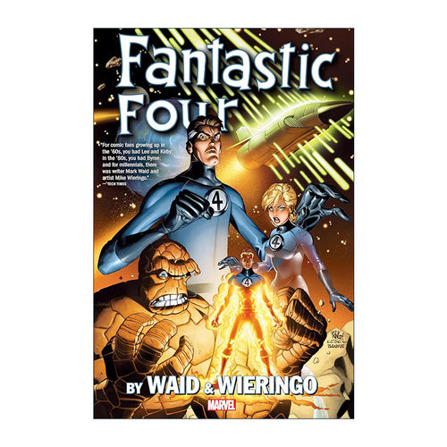 英文原版 Fantastic Four By Waid & Wieringo Omnibus New Printing 神奇四侠精选集 漫威漫画 精装新版 英文版进口英语原版书籍