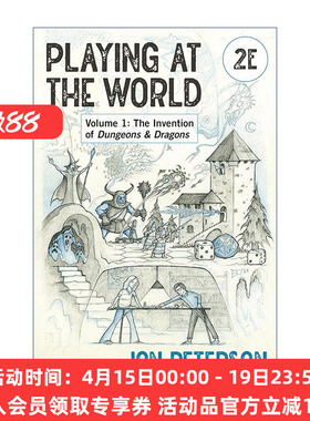 英文原版 Playing at the World Volume 1 The Invention of Dungeons & Dragons The MIT Press 玩转世界 第二版 卷一