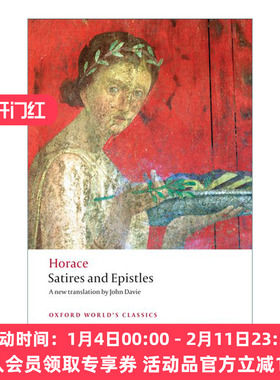 英文原版 Satires and Epistles 贺拉斯 讽刺诗和书信集 牛津世界经典系列 英文版 进口英语原版书籍