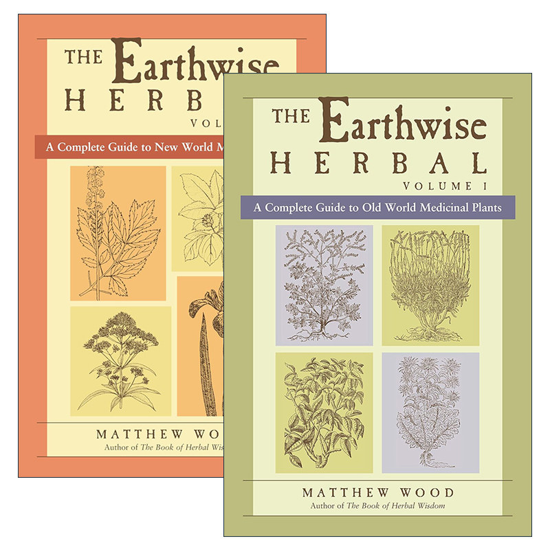 英文原版 The Earthwise Herbal系列 套装2册 地球上的草药 Matthew Wood 英文版 进口英语原版书籍